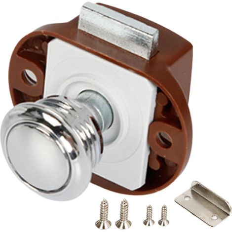 Serrure de porte d'entrée pour camping-car en alliage zinc, sans clé (1/5)