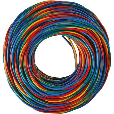 Cavo Trifacil 3g1.5 Vu 10 M Rosso Blu Viola - Electraline