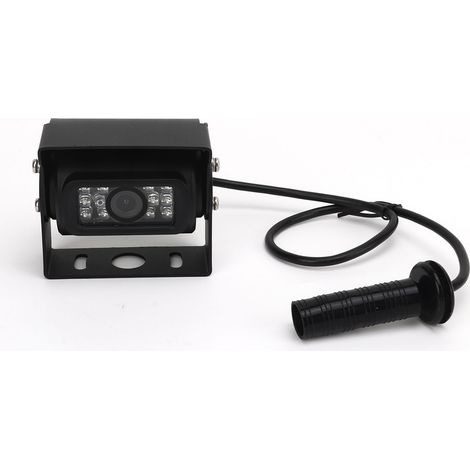 Caméra de recul 12V voiture, étanche IP68, connecteur aviation femelle 4 broches, angle de vision 85°, caméra de recul pour camions, fourgons et camping-cars, 720P (1/5)