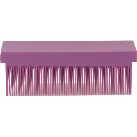 Peigne en fibre de carbone pour coiffure, accessoire de lissage, plaque chauffante électrique, violet, anti-statique, léger, résistant à la chaleur, pour cheveux lisses et brillants (1/5)