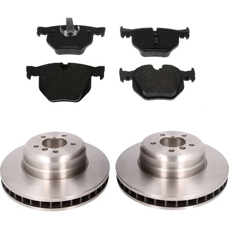 KIT FRENI POSTERIORI compatibile con BMW X5 (F15,F85) - DISCHI + PASTIGLIE OEM: FDB4067, FDB4259 / A 00 434 / 17870 , 17944 /SOSTITUZIONE DIRETTA/BASSA POLVERE/SILENZIOSO (1/5)