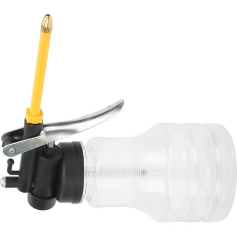 Pot d'huile de Machine haute pression, équipement de remplissage de graisseur Transparent manuel pour la maison, Tube court de 250 ml