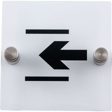 Plaque de porte transparente - Sortie - 4386164 (1/3)