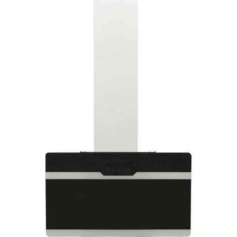 FIMEI Hotte murale 60 cm Acier et verre trempé Noir (1/5)