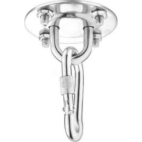 Crochet de plafond pour chaise suspendue, acier inoxydable (1/4)