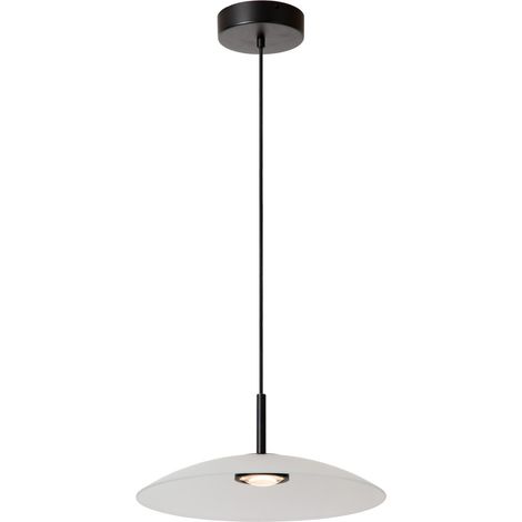 Lampe suspendue élégante Menga Ø verre blanc de 40 cm - 25417/10/61 (1/2)