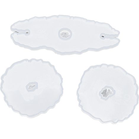 3 Pièces Moules en Silicone pour Supports à Vin Démoulage Facile Multifonction pour DIY (1/5)
