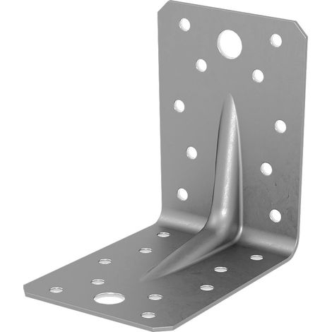 GH Winkelverbinder 90x65x90mm - Befestigungswinkel mit ETA-Bewertung, Eckverbinder Metallwinkel, Stahl feuerverzinkt Greenline - 100 Stück (1/5)