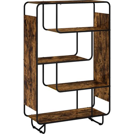 Aparador alto Roble Ahumado 93.5 x 37.5 x 144 cm vidaXL (1/5)
