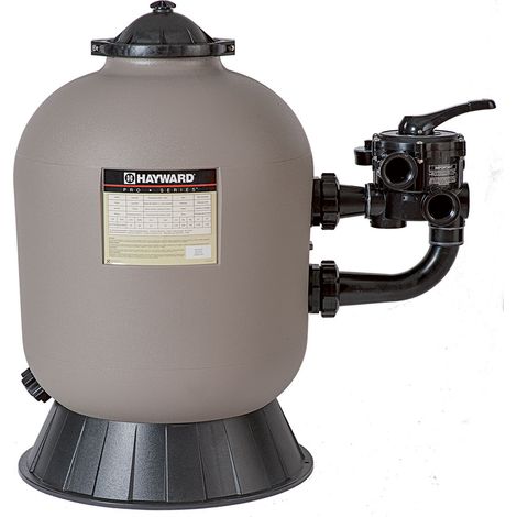 Hayward – Filtre à sable pour piscine ø 520 mm – Débit 10 m³/h – Vanne VariFlo 6 voies incluse – Pour piscines jusqu'à 40 m³
