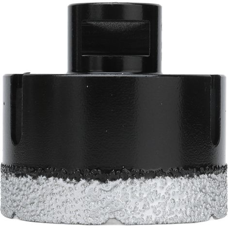Forets diamant brases sous vide pour percage carrelage pierre marbre M14 noir 65mm meche trou 1 piece (1/5)