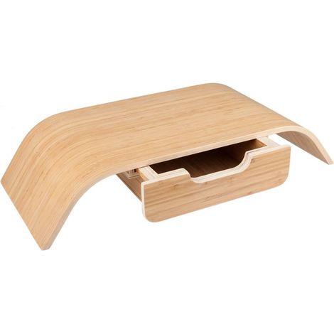 Bandeja de madera marrón 51x24x10 (1/5)