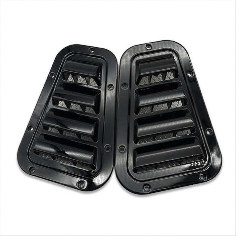 1 Paar seitliche Zierleisten für die Motorhaube des Land Rover Defender 2003-2019 (1/5)