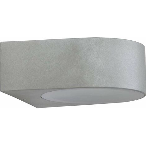 BRILLIANT - TYLER Applique da esterno - colore titanio - metallo/vetro E27 1x60W (1/4)