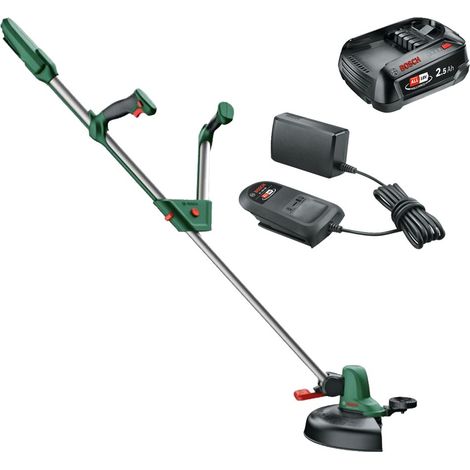 Bosch 06008C1D04 UniversalGrassCut 18V Cordless Grass Strimmer + 2.5AH Battery
