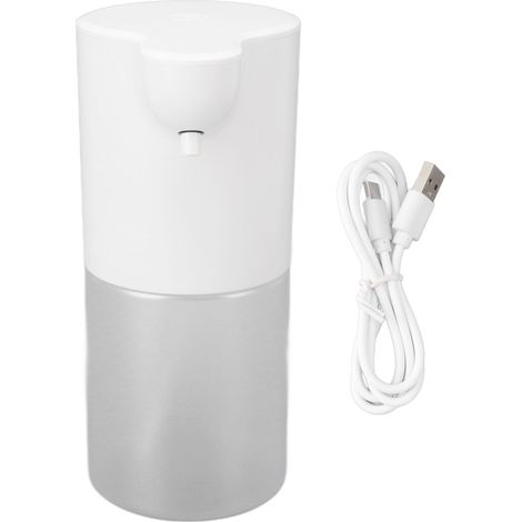 Distributeur De Savon Automatique Sans Contact Rechargeable - Pulvérisateur Mousse/Autre 350ml ABS USB Type-C (1/5)