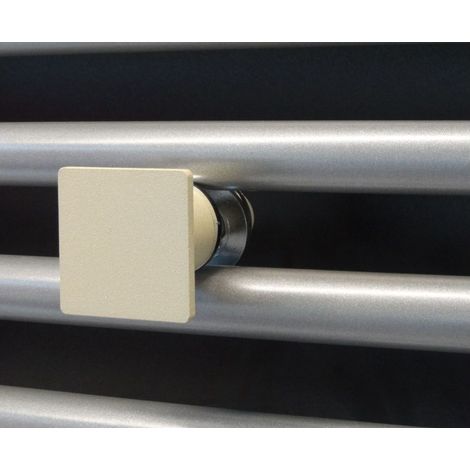 Porte-serviette pour radiateur SDB OEG sable, carré