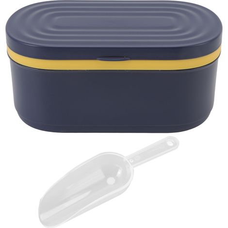 Moule à glaçons double couche en silicone avec récipient, 41 compartiments pour glaçons, 10 compartiments pour bâtonnets de glace, moule à glaçons pour l'été. (1/5)