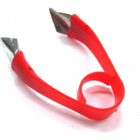 TRADE SHOP - Pinza Leva Elimina Picciolo Pulisci Fragole Pomodori Per Decorazione Torte Dolci -