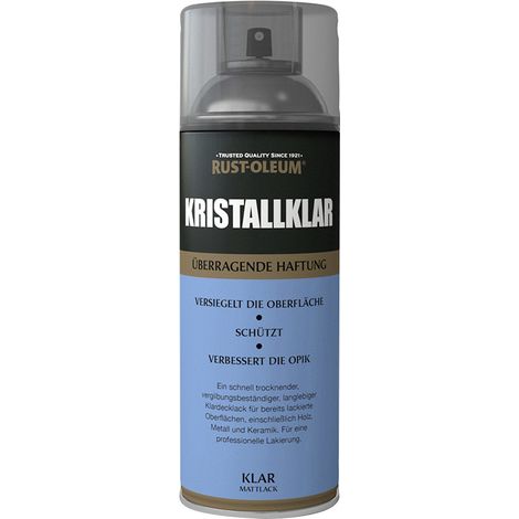 Rust-Oleum Sprühlack Kristallklar 400 ml matt
