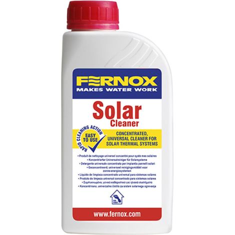 SOLAR CLEANER C FERNOX, NETTOYANT CONCENTRÉ POUR SYSTÈMES SOLAIRES 500 ML