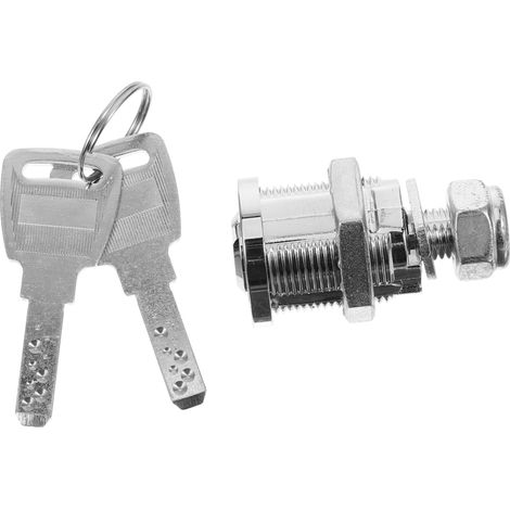Serrure robuste en acier inoxydable pour armoires et vitrines (1/5)