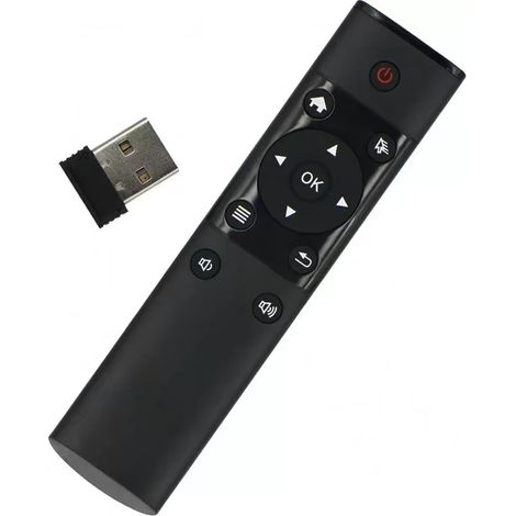 2.4G sans Fil Télécommande, pour Android TV/Smart TV/TV-Dongle/PC Projecteur (1/5)