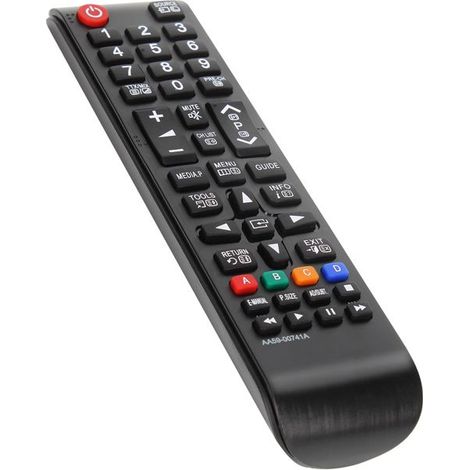 Télécommande Universelle - AVIZAR - Samsung - Portée 8m - Compatible avec Téléviseurs - Noir (1/5)
