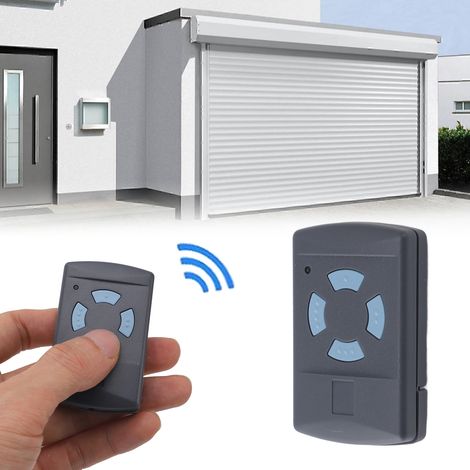 Mando a distancia universal para puerta de garaje, ABS, 868 MHz, alcance de 50 m, función de copia/duplicación, 2 pilas de 10 mA, 23 A 50 mAh, 31 g (1/5)