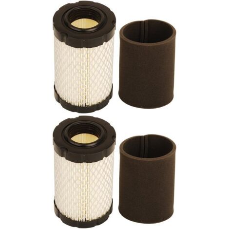 S-giant Filtre à air avec pré-Filtre pour Briggs et Stratton 796031 594201 591334 Pré Filtre 797704 Remplacer John Deere MIU1303 GY21435 MIU13963