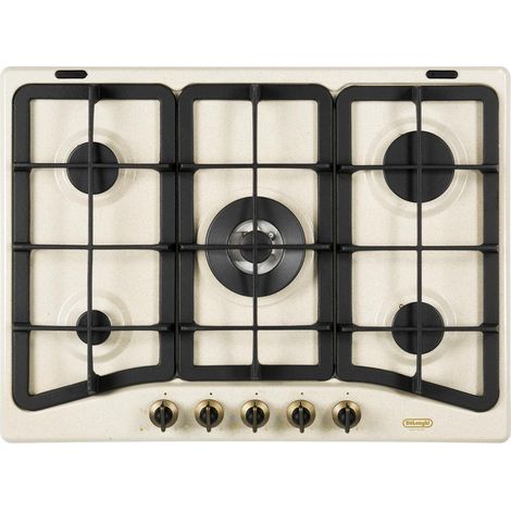 De'Longhi AVF 57 PRO Placa de cocción Oat Integrada 68 cm Gas 5 Fuegos