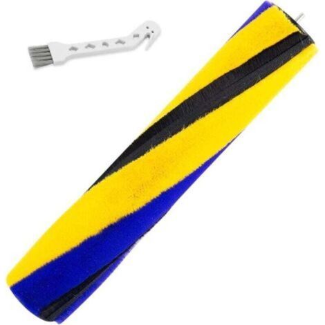 Brosse de rechange pour aspirateur Dyson V12/V15 Slim - Rouleaux souples - Brosse de rechange (jaune) (1/4)