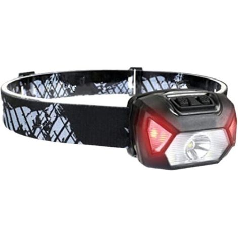 1 pièce lampe frontale LED super lumineuse avec 6 modes, lampe frontale d'éclairage, chargement USB, étanche IPX4,adaptée au camping et à la randonnée (1/5)