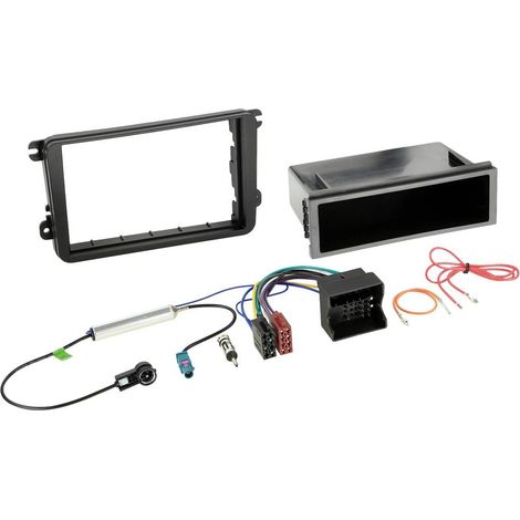 ACV 611320-15-01 Mascherina per installazione autoradio doppio DIN Adatto per (marca auto): Seat, Skoda, Volkswagen