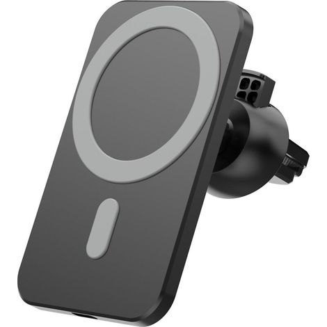Chargeur sans fil à induction MagSafe pour voiture, compatible avec les iPhone 13 et 12. (1/4)