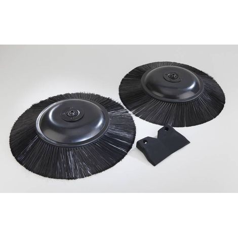 Ersatzteilset für Kehrmaschine, 2 Bürsten + 1 Dichtlippe (1/3)