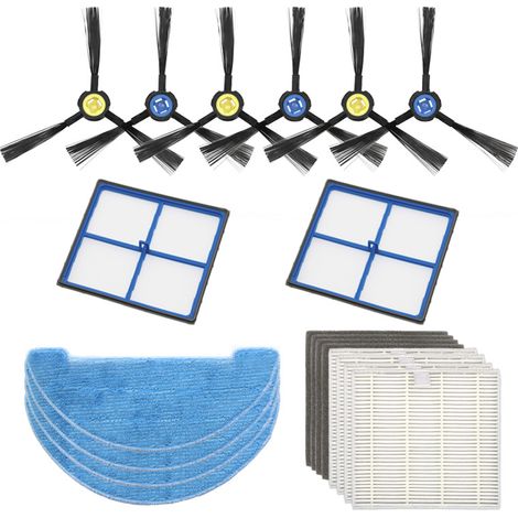 L/c Lot de 16 brosses latérales pour aspirateur Robot Sweep V8S X750 X785 V80 (1/5)