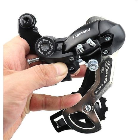 Deragliatore posteriore per bicicletta Tourney RD-TX35 a 6/7/8/21/24 velocità con montaggio diretto