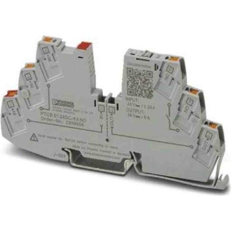 Disjoncteur électronique Phoenix Contact, 6A, 24V, Montage rail DIN, PTCB ( Prix pour 1 )