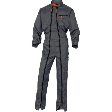 Combinaison de travail DELTA PLUS Mach2 M2CDZ XXL gris anthracite col montant zip intégral