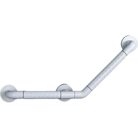 Barres d'appui Salle de Bains Rampes Poignées de sécurité sans Obstacle for Les Personnes gées, Step Escaliers, Baignoire, Toilettes ,Color : blanc,Taille:135 degrés 3030cm (1/5)