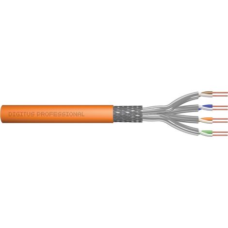 Professional Cat7 S/FTP Verlegekabel simplex, Dca Verwendung: Zur Verkabelung von Gebäuden