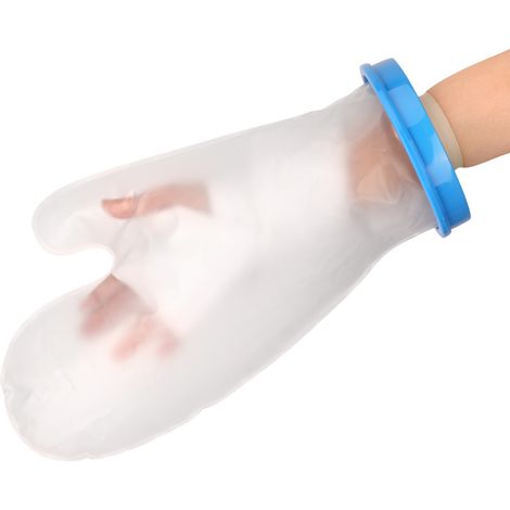 Manchon de protection pour bain adulte, cercle bleu en PP, SL H210436cm (paume) (1/5)