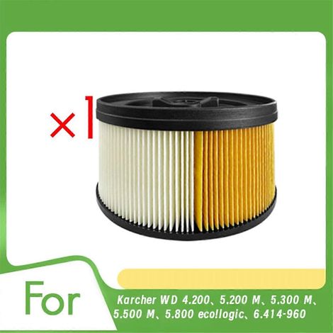Accessoires de nettoyage de filtre compatibles pour WD 4.200, 5.200 M, 5.300 M, 5.500 M, 5.800 Eco Ogic et 6.414-960. (1/5)