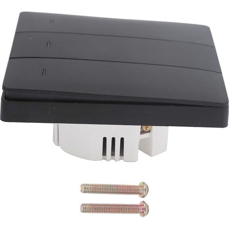 Intelligenter WLAN-Fernbedienungscontroller Smart Switch Schwarz, 600 W, Wechselstrom 100–240 V, 10 A