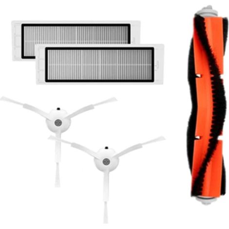 HEPA-Filter, Hauptbürste, Seitenbürste für Xiaomi 1s, Roborock S6, S5 Max