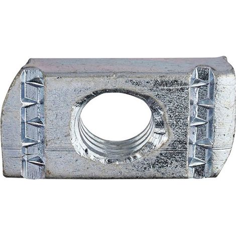 Plain Channel Nuts Bzp - M10 (1/2)