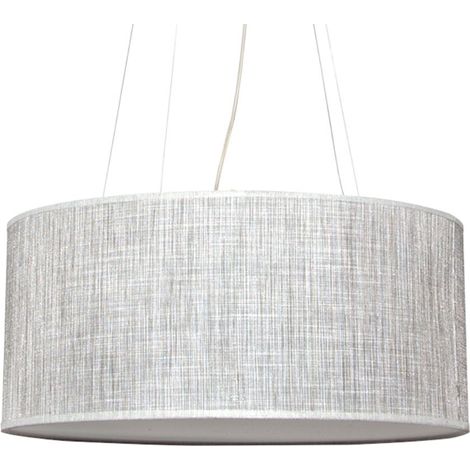 Lampada a sospensione Asuncion 4xe27 Grigio Regx50 di FABRILAMP. (1/2)