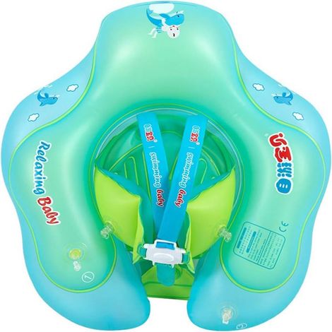 Bouée bébé Shyneer, bouée de piscine pour bébé, anneau de natation gonflable pour bébé avec pompe manuelle (Version améliorée, XL, pour les enfants de 2 à 6 ans) (1/5)
