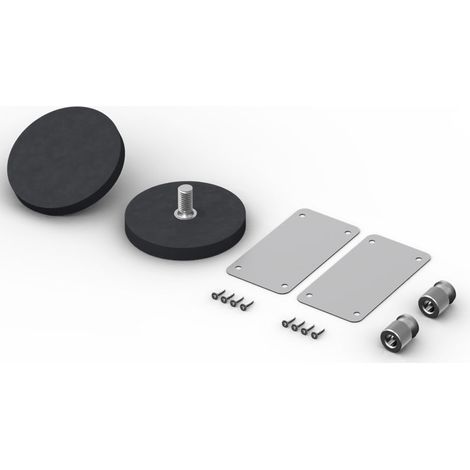 Ensemble de connecteurs magnétiques pour systèmes modulaires – 2 aimants M8 – Organiseur Multi pour petits accessoires – Dimensions 257x182x65mm – Qbrick System (1/3)